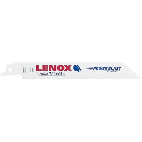 LENOX バイメタルセーバーソーブレード 614R 150mm×14山 (5枚入り) 20564614R