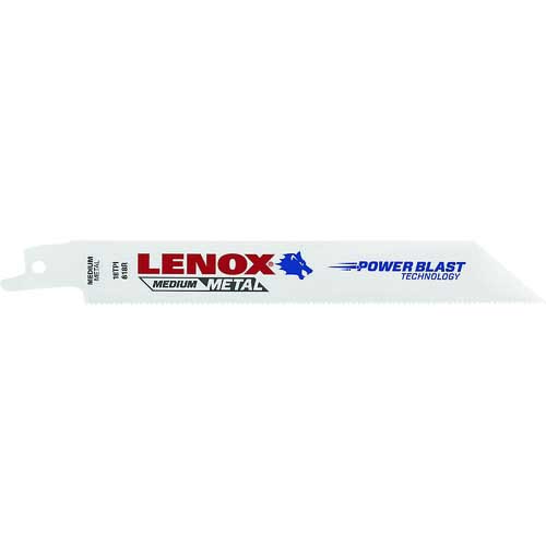 LENOX バイメタルセーバーソーブレード 618R 150mm×18山 (5枚入り) 20566618R