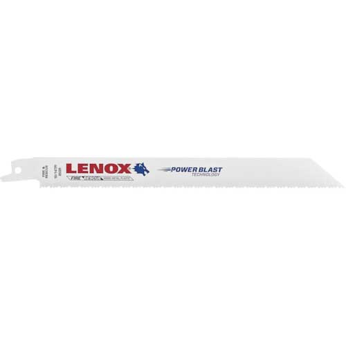 【廃番】LENOX バイメタルセーバーソーブレード 050RJ 250mm×10/14山 (5枚入り) 20953KCH050R