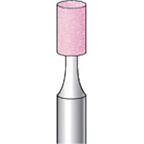 ナカニシ 軸付砥石 10本入 円筒型 φ6×10×軸φ6 WA #100 42813