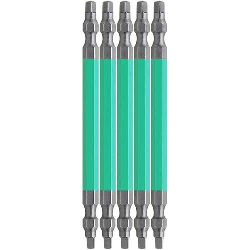 (未使用･未開封品)アネックス(ANEX) カラービット 四角 両頭 #3x110 5本組 ACS5-3311 楽天市場】ANEX カラービット 四角ビット 両頭タイプ SQ□＃3x110 5