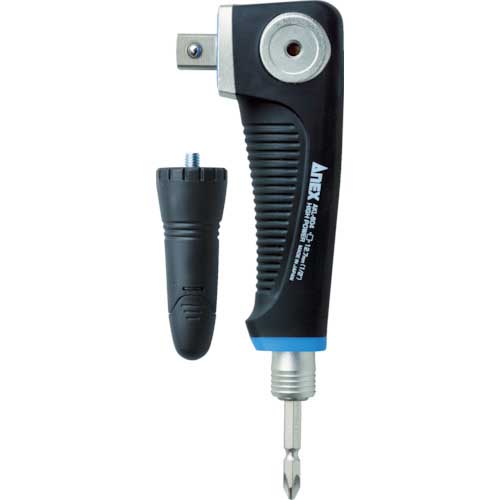 アネックス ビット用アタッチメント ソケット用 強靭L型アダプター 1/2 ヘッド幅62mm 全長185mm AKL-604