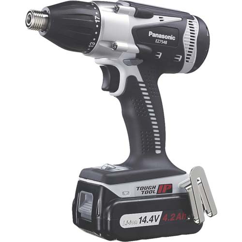 【廃番】Panasonic マルチインパクトドライバー 14.4V 4.2Ah グレー EZ7548LS2S-H
