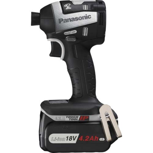 【廃番】Panasonic 充電インパクトドライバー Dual(デュアル) グレー 18V 4.2Ah EZ75A7LS2G-H