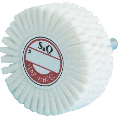 MURAKO 軸付フェルトスリットホイル 外径25Φ幅20mm軸径3mm FSF2520-3