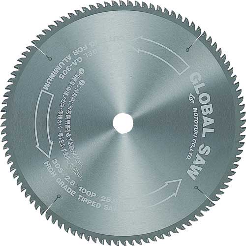 モトユキ チップソー グローバルソー(アルミ・非鉄金属用)
