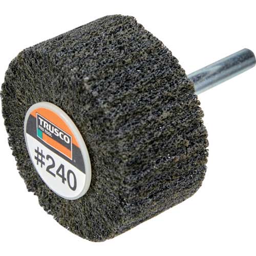 TRUSCO 超研削 ナイロン軸付ホイール (5個入) HFN