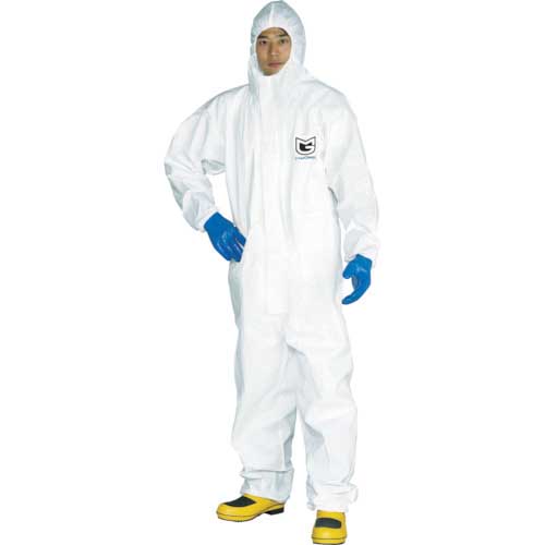 エイブル山内 マックスガード保護服 サイズM 耐水性能:2000mm以上 2555-M