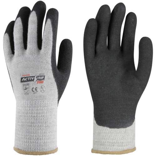 トワロン ニトリル 背抜き手袋 アクティブグリップストロング 523