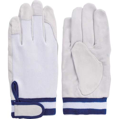 富士グローブ 豚本革手袋(袖口マジックタイプ) EX-234 白 M 5967の通販｜現場市場