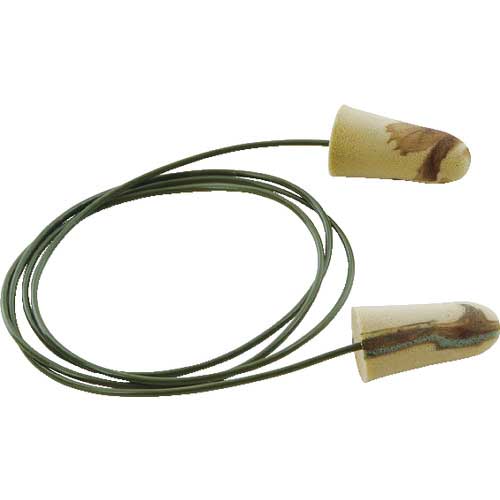 MOLDEX 使い捨て耳せん CAMO PLUGS 6609 コード付き