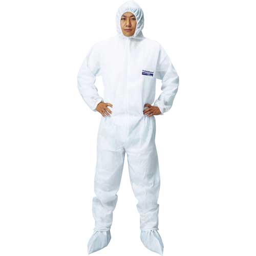 クレシア 不織布保護服プロテクガード ライトワークウェア