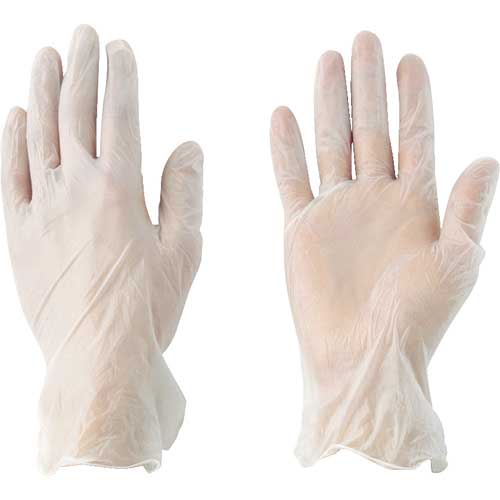 クレシア プロテクガード プラスチックグローブ Lサイズ (100枚入) 69260