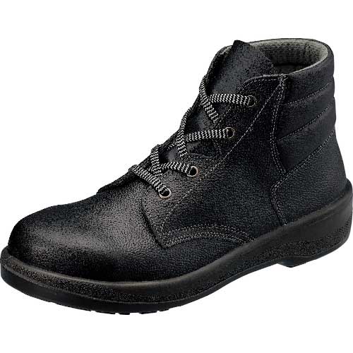 シモン 安全靴 編上靴 7522黒 23.5cm 7522N-23.5の通販｜現場市場