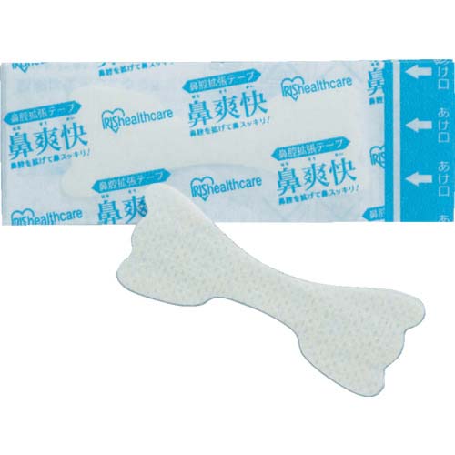 アイリスオーヤマ 527159 鼻腔拡張テープ 肌色 (50枚入) BKT-50H