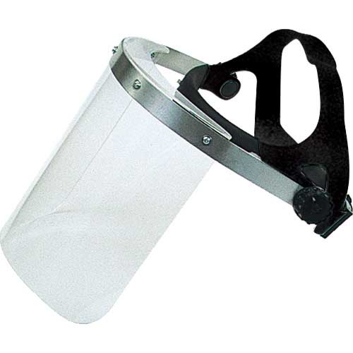 TRUSCO 直かぶり型防災面 クリア BM-KC