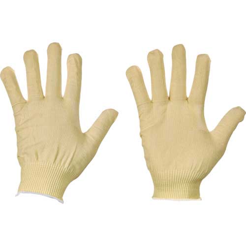 TRUSCO 耐切創アラミド手袋 15ゲージ 薄手タイプ Mサイズ DPM900-M