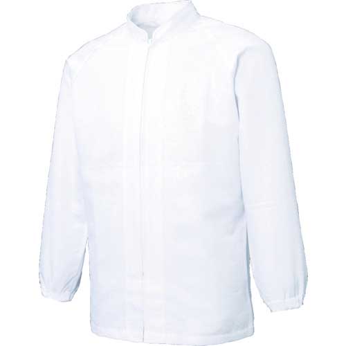 サンエス 超清涼 男女共用混入だいきらい長袖コート S ホワイト FX70650R-S-C11
