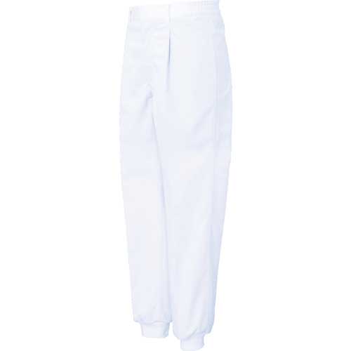 サンエス 女性用混入だいきらい横ゴム・裾口ジャージパンツ XL ホワイト FX70978J-XL-C11