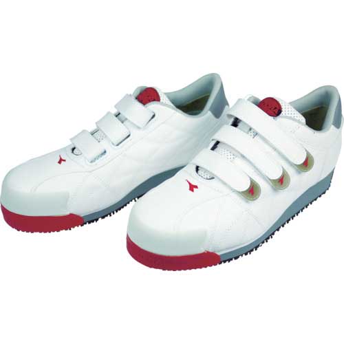 【廃番】ディアドラ DIADORA 安全作業靴 アイビス 白 24.5cm IB11-245