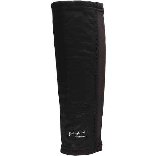 おたふく 発熱防風 レッグウォーマー ブラック M JW-123-BK-M