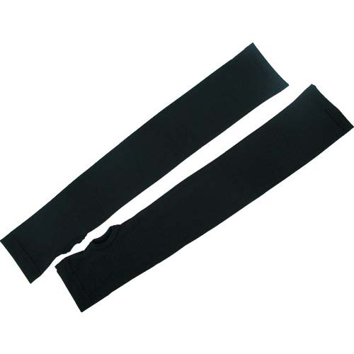 おたふく BT冷感 パワーストレッチ レディースアームカバー ブラック JW-617-BK