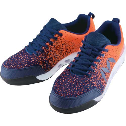 丸五 マンダムニット#001 オレンジ/ネイビー 24.5〜28.0cm MNDMNIT001-O/N