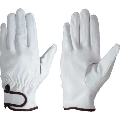 シモン 豚革手袋マジック式 PL717 LL