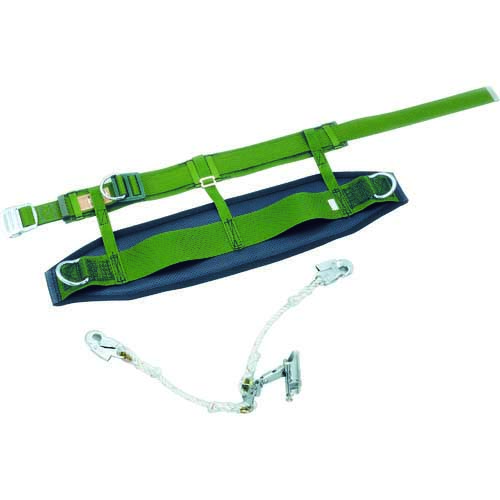 【廃番】サンコー タイタン 胴ベルト型安全帯傾斜面用 セット品 SR-SET