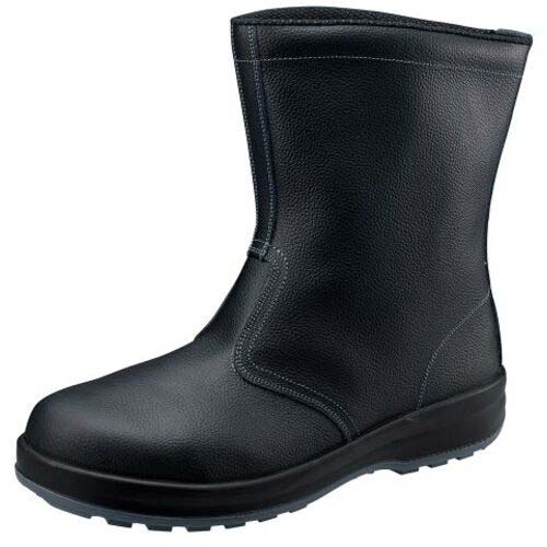 シモン 安全靴 半長靴 SS44黒