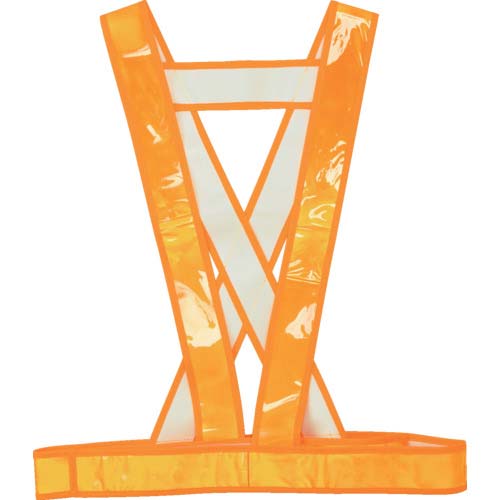 TRUSCO タスキ型安全ベスト ゴールド TTAB-G