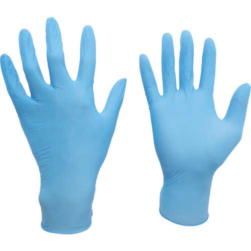 ミドリ安全 ニトリルディスポ手袋 ベルテ714 300枚入 VERTE-714