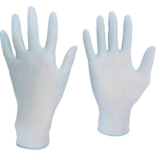 【廃番】ミドリ安全 【一時受注停止】ニトリル使捨て手袋ベルテキマックスセブンスセンス薄手粉無 200枚入 VERTE-717-SS