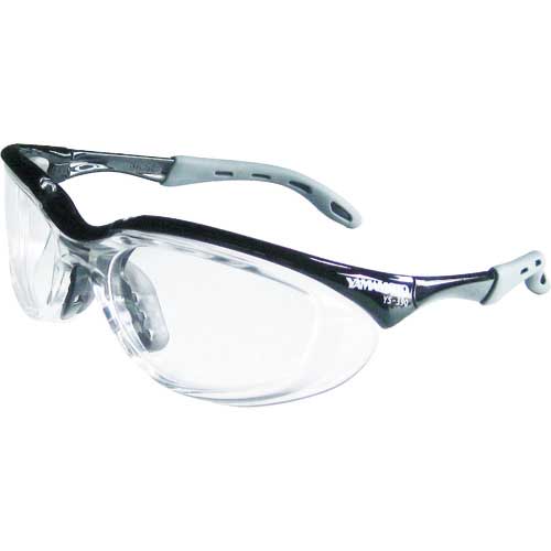 YAMAMOTO 保護めがね 2眼型 PET-AF YS-390 BLK