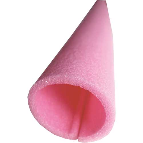 ワニ印 柱養生材 まんまるガード S ピンク 長さ1.7m 40本入り 000091