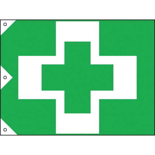 緑十字 旗