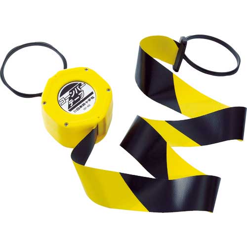 専用ページ　アサ 緑十字 コーンバーテープ(バリアテープ) 黄/黒 CBT-400 50mm幅