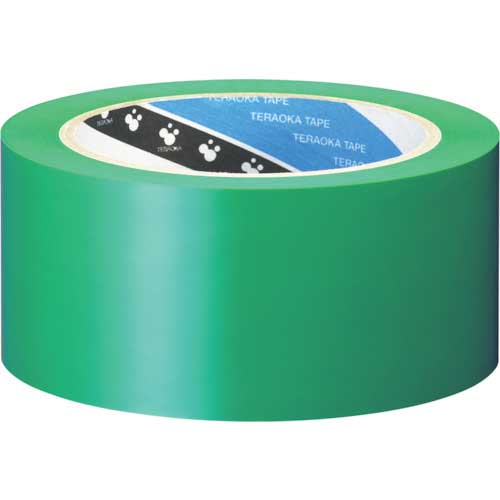 【廃番】TERAOKA ラインテープ NO.340 緑 50mmX20M 340 GR-50X20