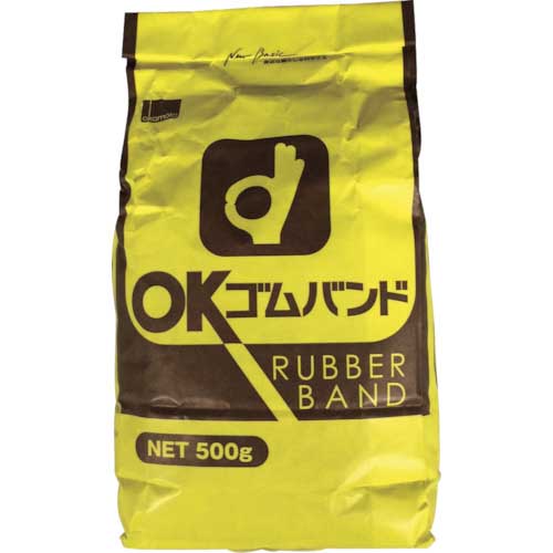 okamoto ゴムバンド 500G袋入 (2900本入) 500-18-11