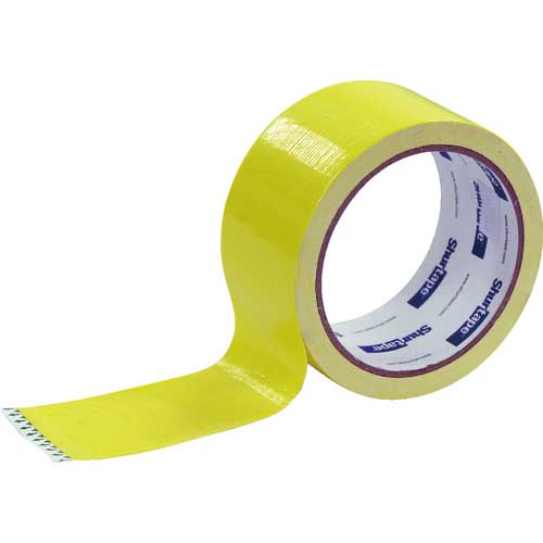 アサヒペン パワー カラーテープ 48mm×10m T107蛍光イエロー 602732