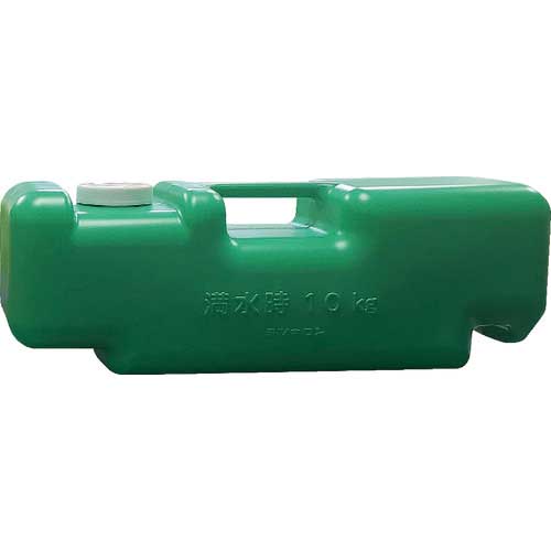 ミツギロン 注水式重石バリストン グリーン 510×165×高さ175 SF-22 BS-G