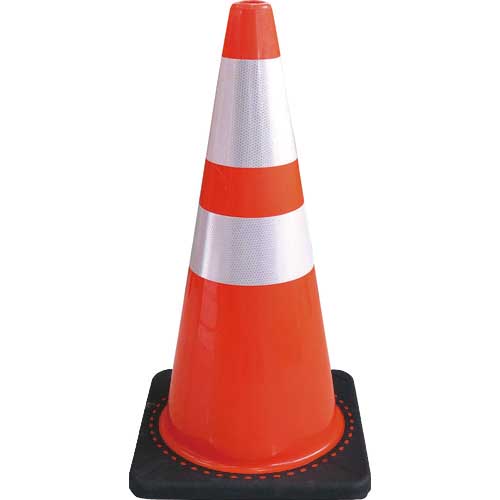 CAR-BOY PVCコーン700 レッド反射 CP71