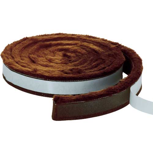 ニトムズ 毛付すきまテープブラウン E0391 30mm×2m