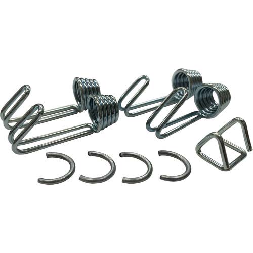 ユタカメイク 金具 ゴムロープ金具Eセット 平行金具♂4三角リング1止金具4 GA-05