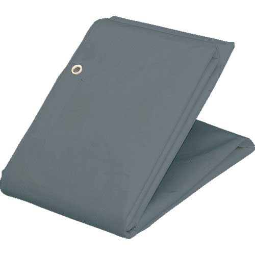 TRUSCO 防炎シートα軽量 幅1.8mX長さ3.4m グレー GBS-1834A-GY