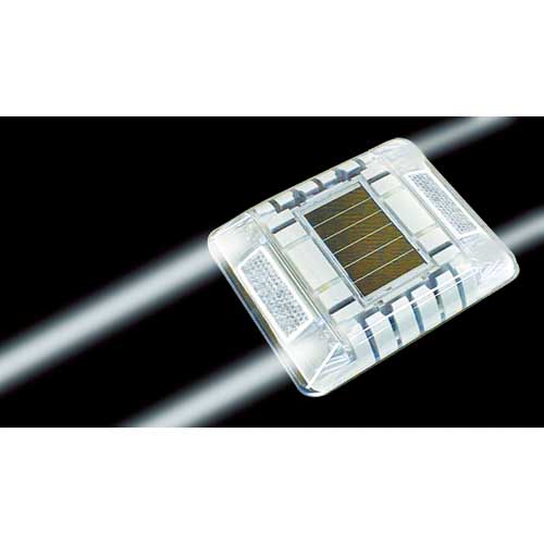 CATEYE ルミナスアイ・マイティ ソーラー式常灯 両面 白 LE-260-2W