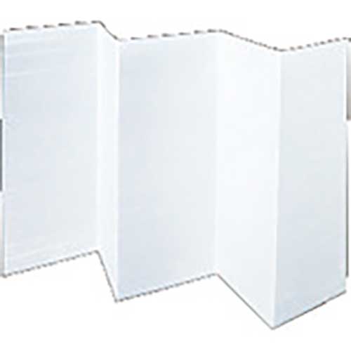 アイリスオーヤマ 297371 折りたたみ養生プラダン 910X1820X2.5 ナチュラル OPD-1892Y