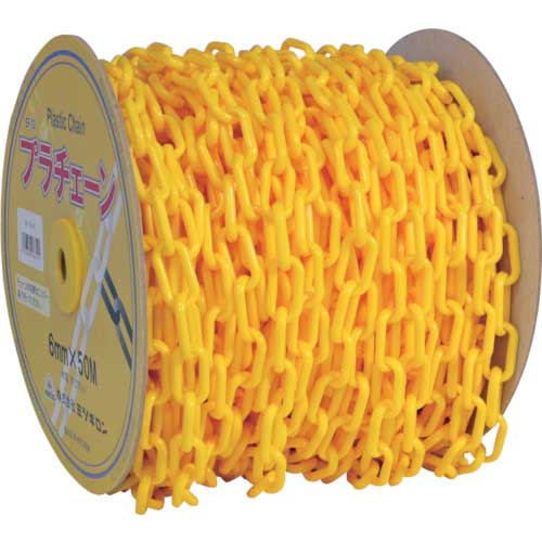 ミツギロン プラチェーン 黄 6mmX50m巻 SF-12-Y PC-Y6