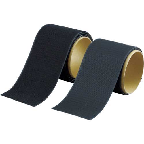 TRUSCO マジックテープ セット 強粘着 長さ1m (1巻=1セット) TMSD