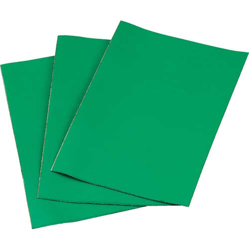 TRUSCO トラックシート補修粘着テープ 幅140mm×長さ0.2m 緑 3枚 TSH-14203GN